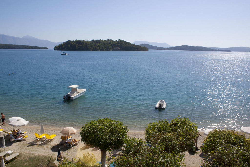 Nidri beach Listing of all beaches of Lefkada Lefkada beaches