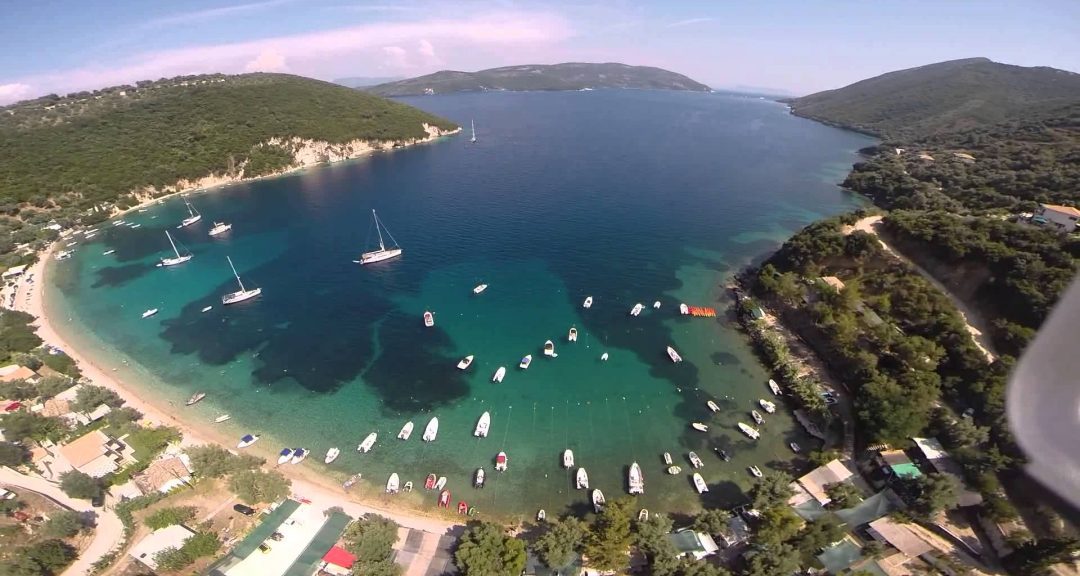 Lefkada beaches Desimi beach 3 Lefkada beaches Desimi beach aerial