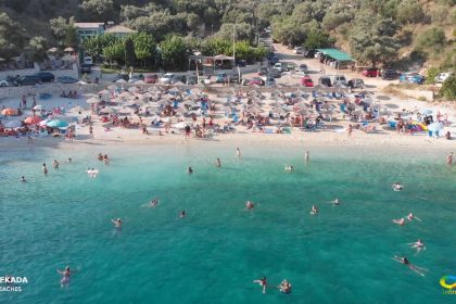 Lefkada beaches Ammouso Beach